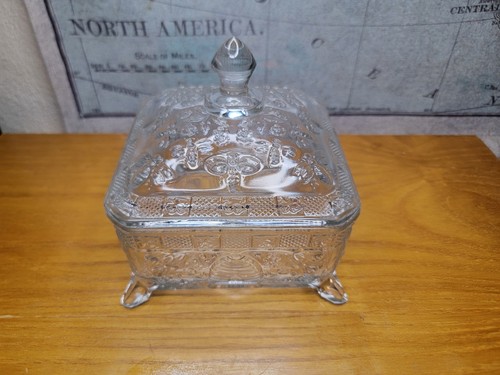 Vintage clear crystal indiana - vintage,